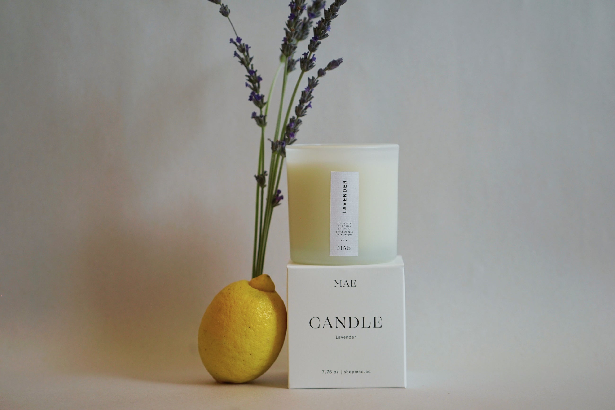 Lavender Candle