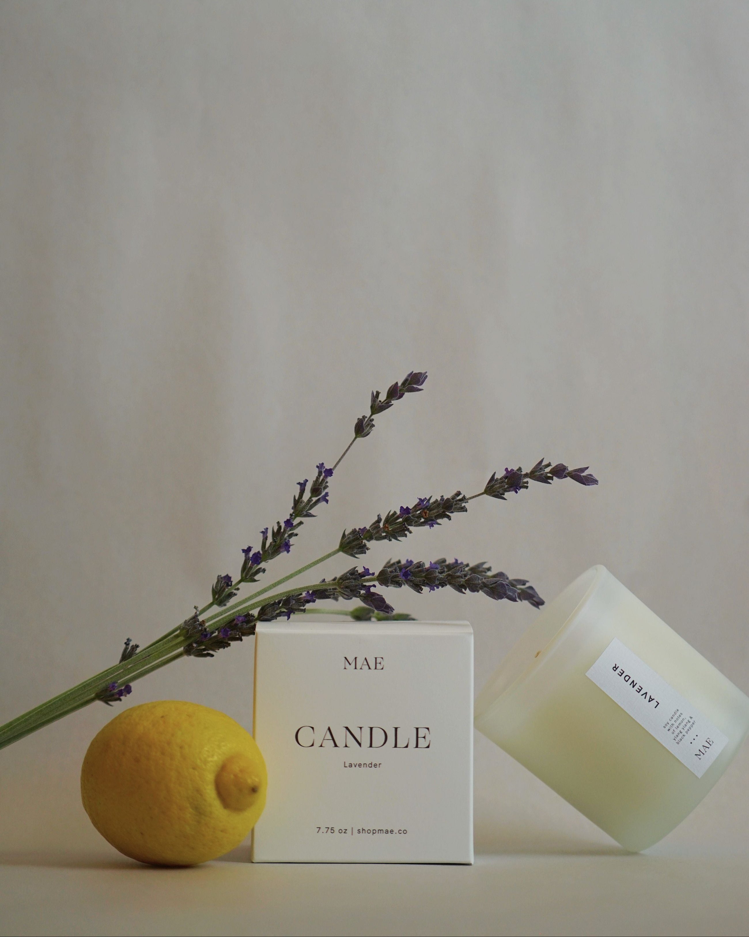Lavender Candle