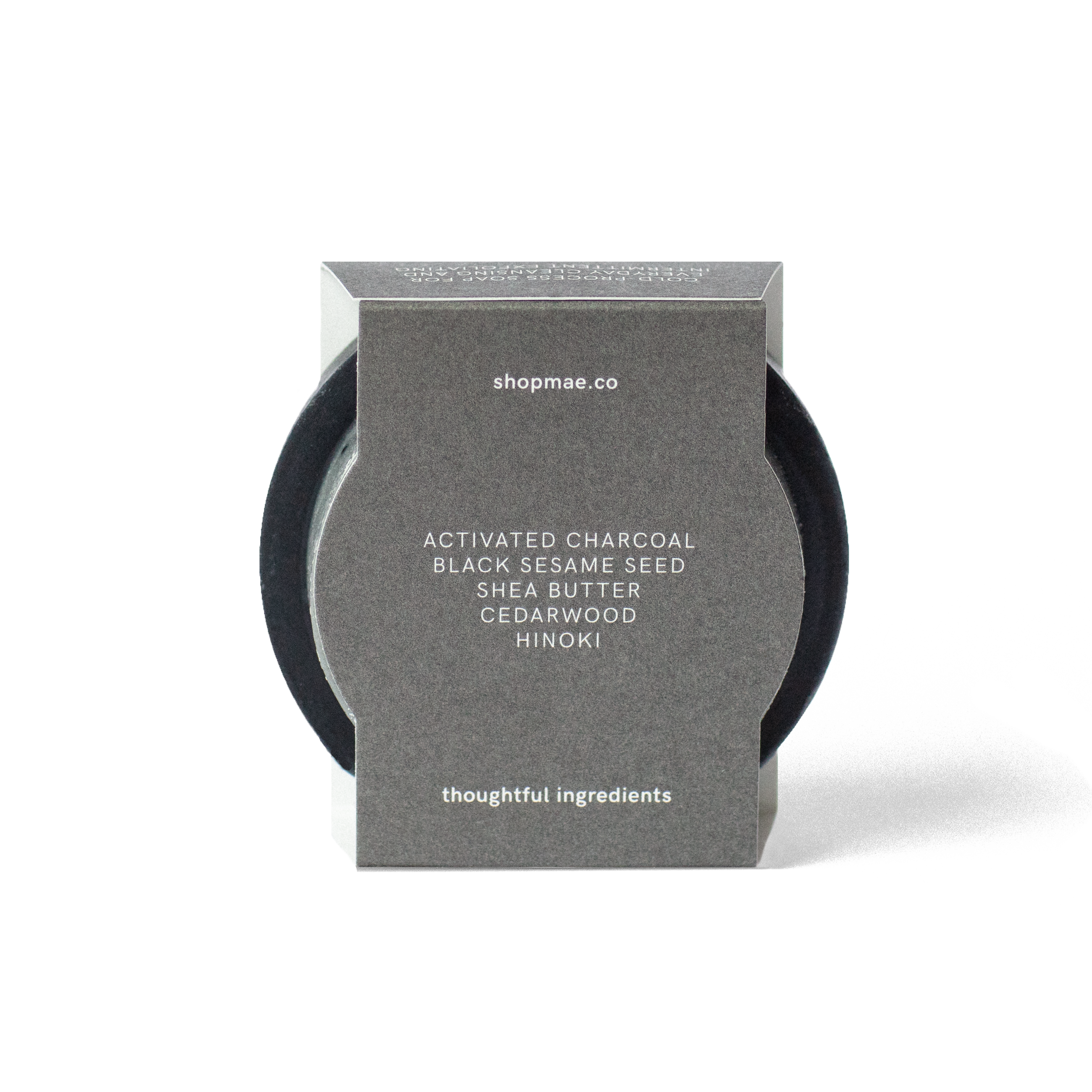 CHARCOAL COLD PROCESS SOAP BAR