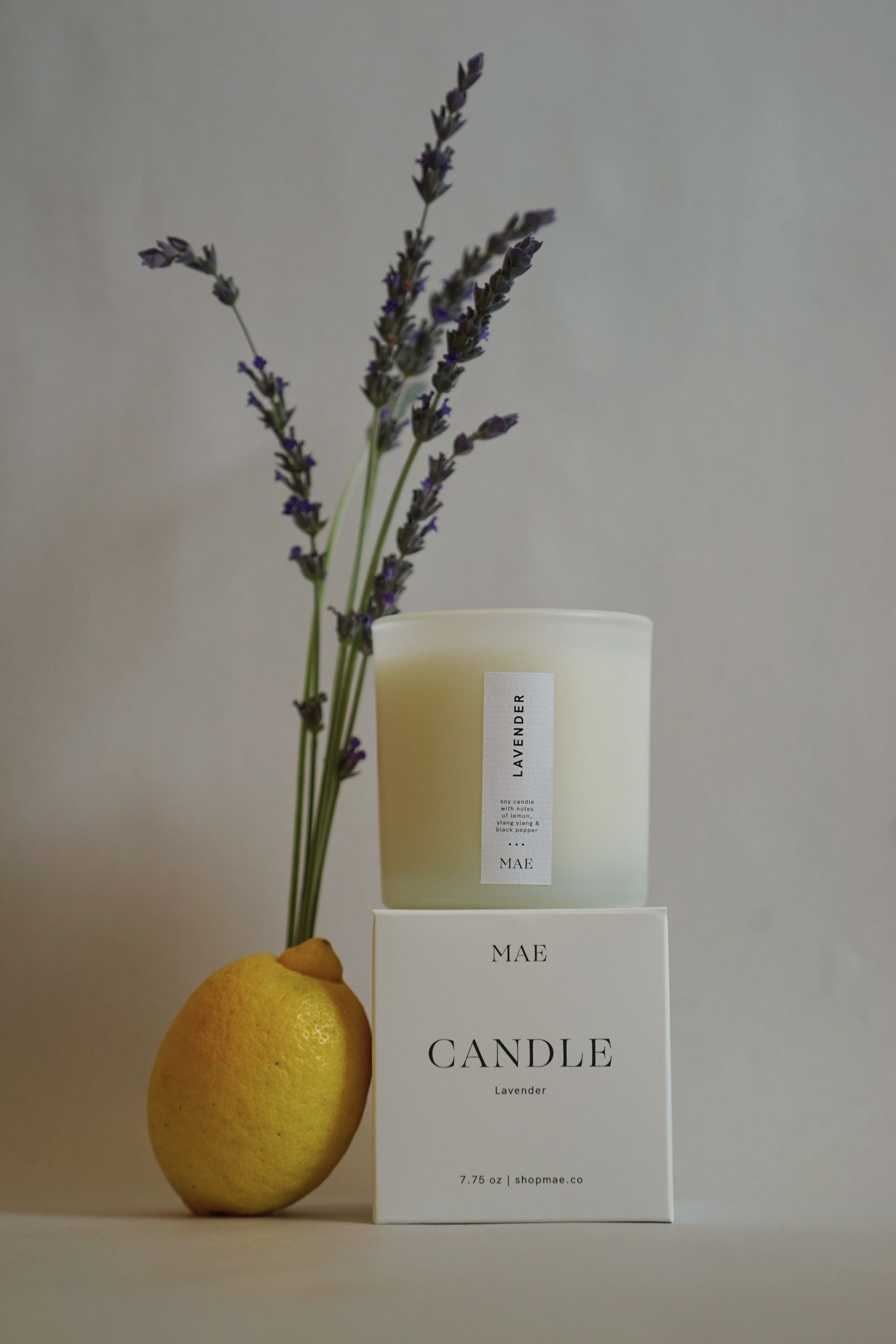 Lavender Candle