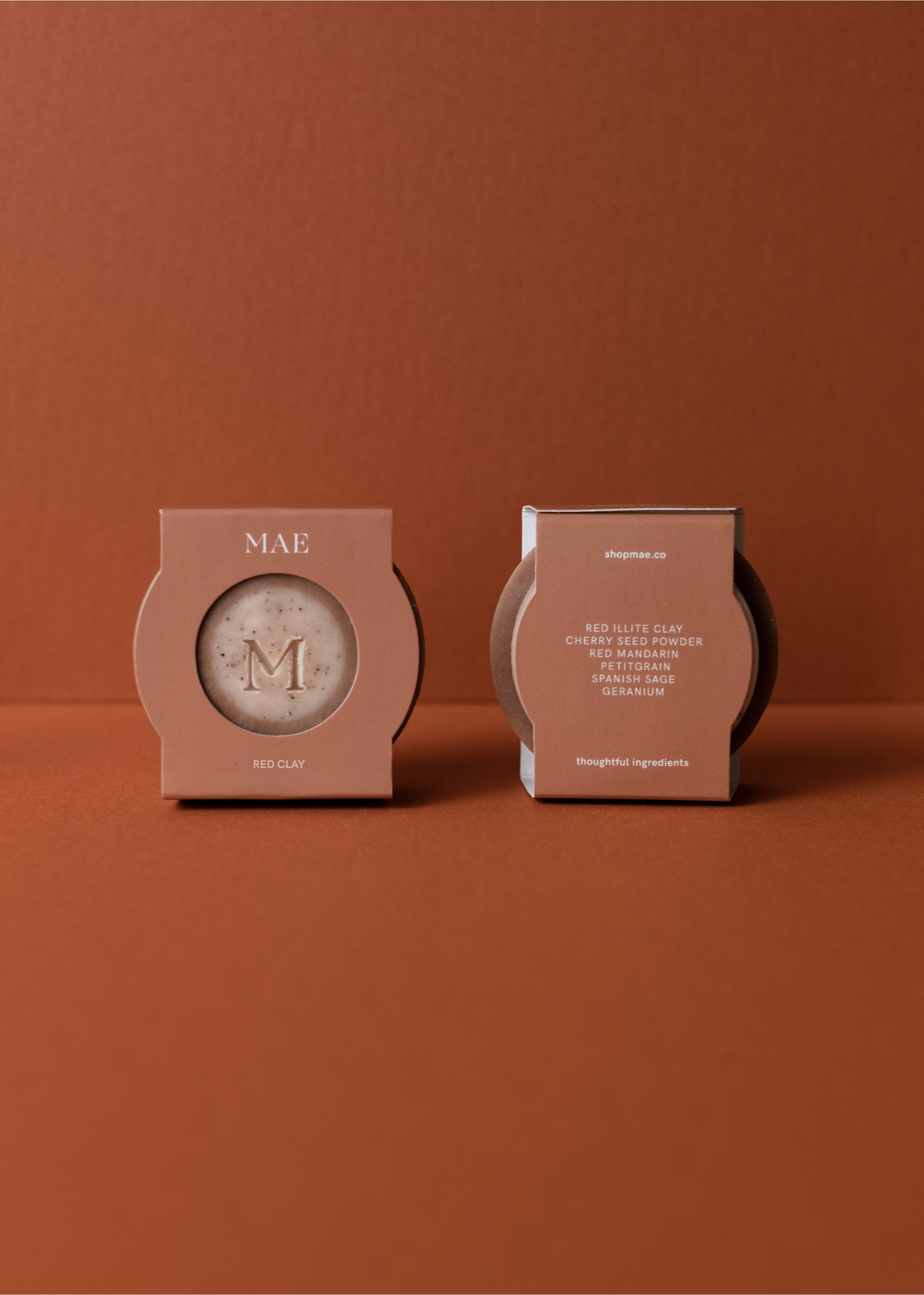 RED CLAY COLD PROCESS SOAP BAR - SEASONAL DROP