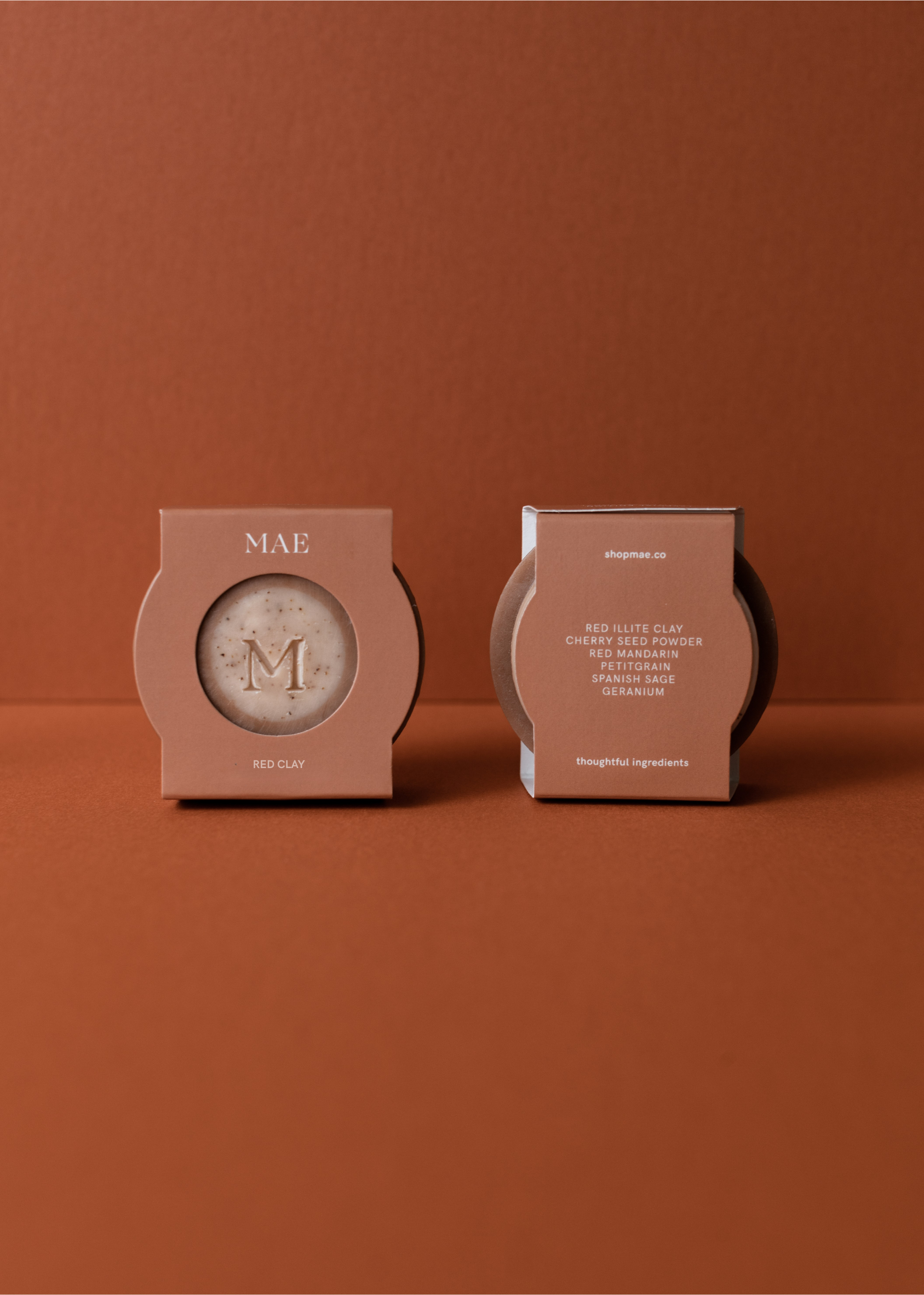 RED CLAY COLD PROCESS SOAP BAR - SEASONAL DROP