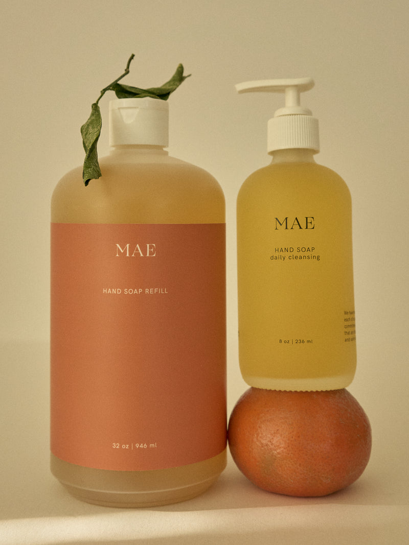 Petitgrain Hand Soap and Refill Bundle