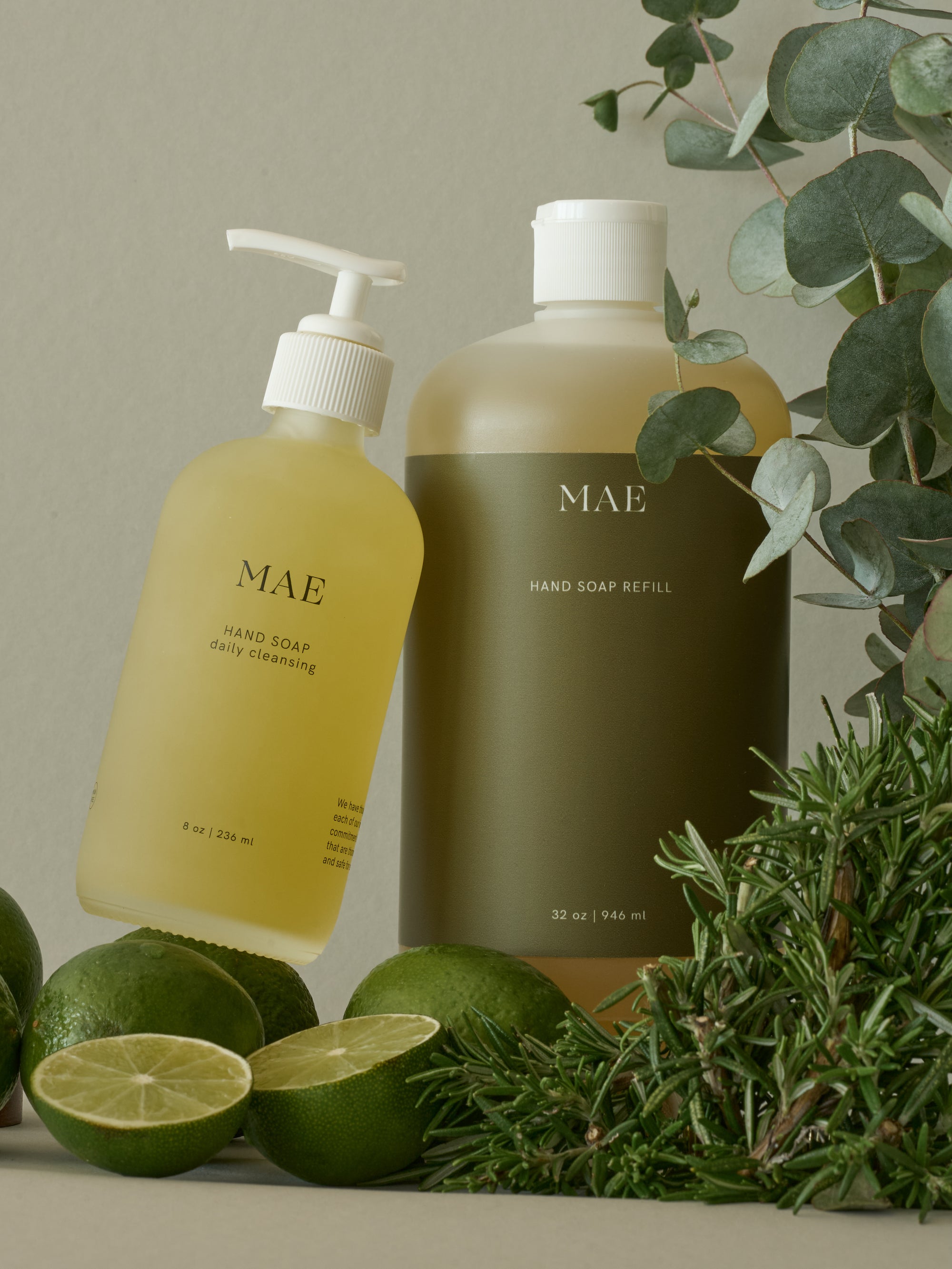Eucalyptus Hand Soap and Refill Bundle